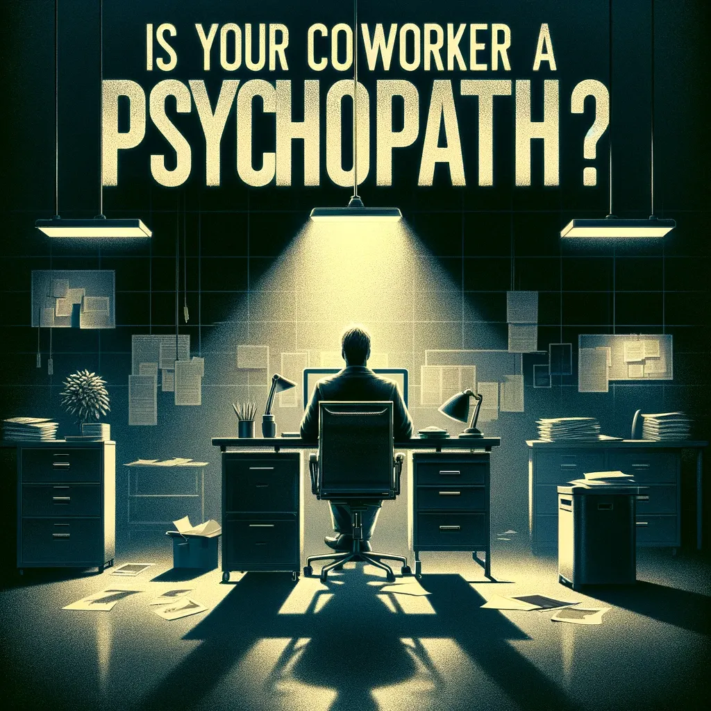 Is Your Coworker a psychopath? And 5 Ways To Deal With Them?