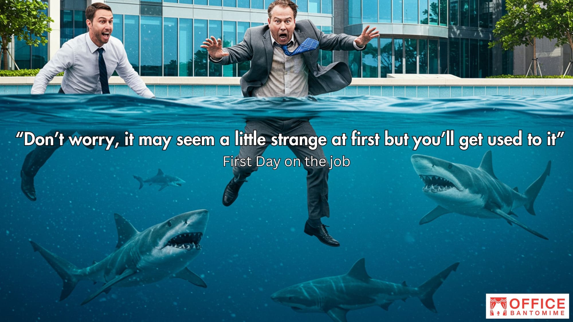 Thrown to the Sharks: When Corporate Onboarding Gets a Little Too Real