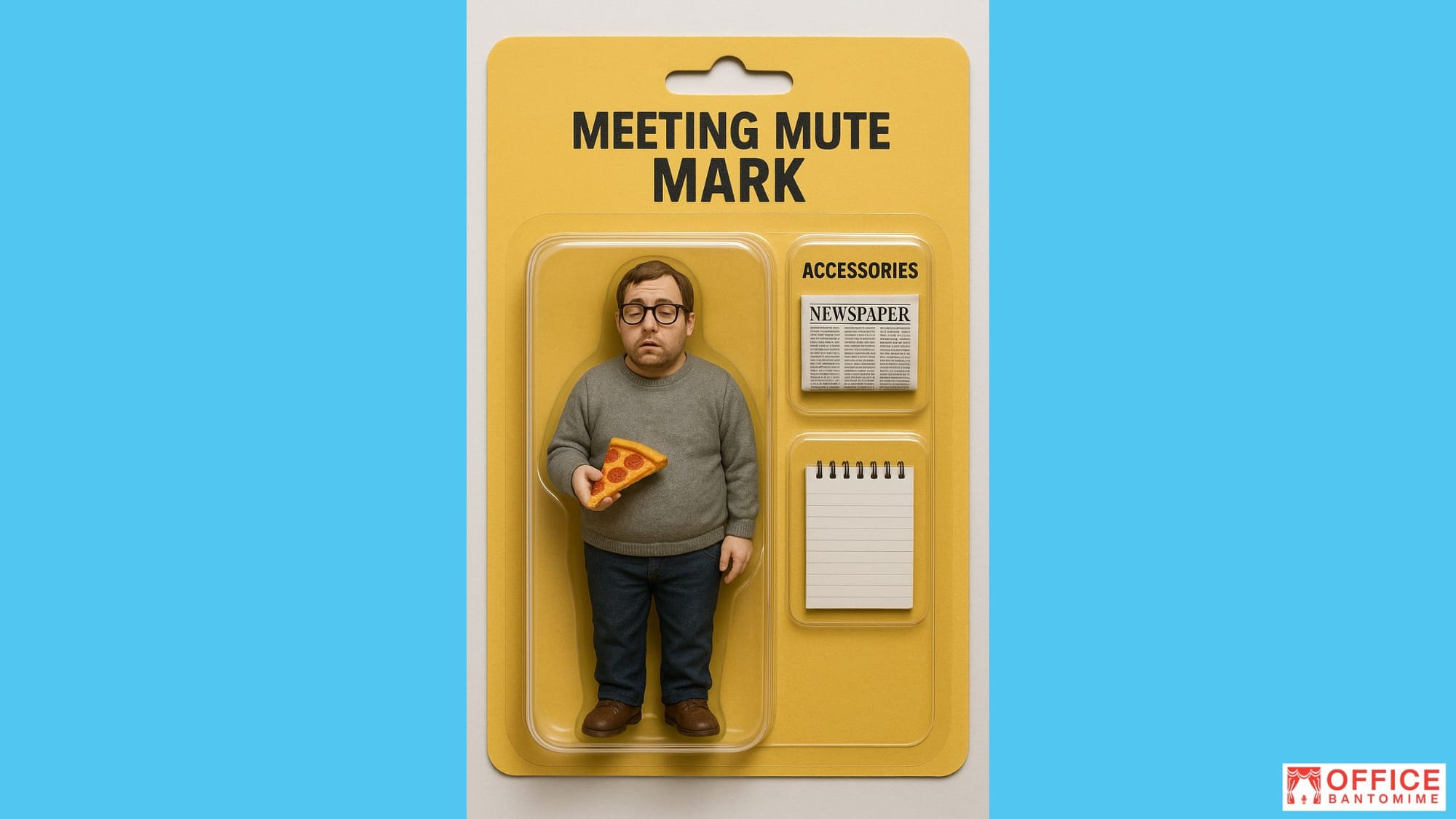 Meeting Mute Mark: The Colleague Who Eats, Sleeps, and Says Nothing on Calls