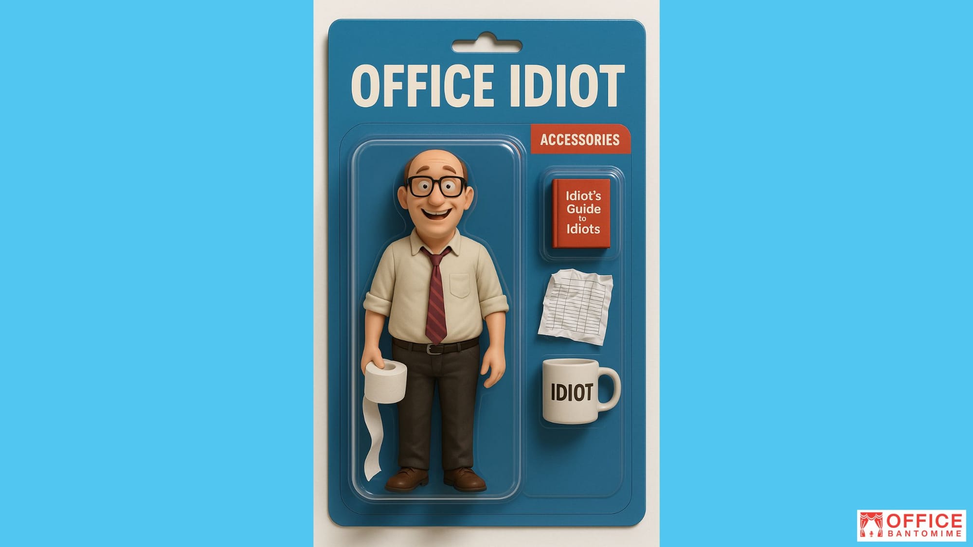 Meet Office Idiot: The Clueless, Coffee-Mixing Comic Relief of Every Workplace
