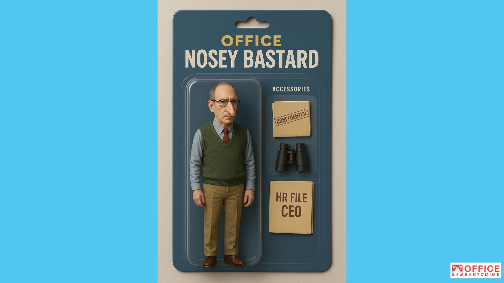 Meet Office Nosey Bastard: The Corporate Spy Who Didn't Even Need to Be Hired for the Role
