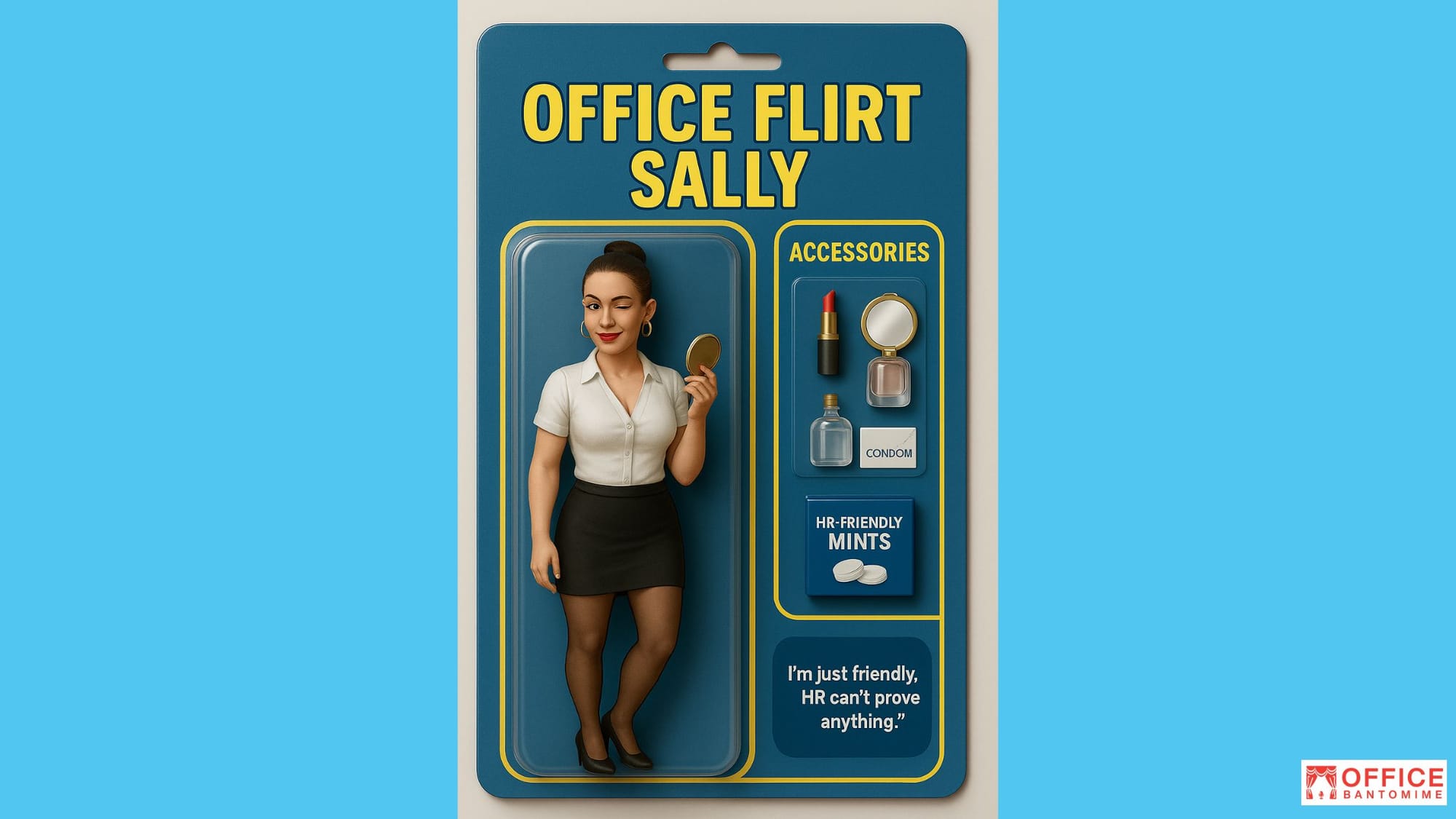 Meet Office Flirt Sally: Weaponised Charm and Strategic Canoodling