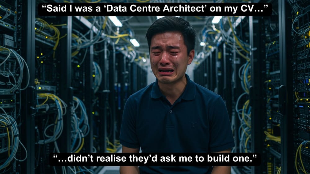 “I Lied About Being a Data Centre Architect – Here’s What Happened” post image