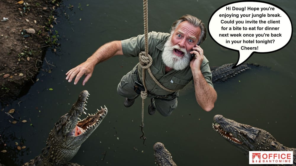 Doug’s on a Rope and the Client’s Hungry post image
