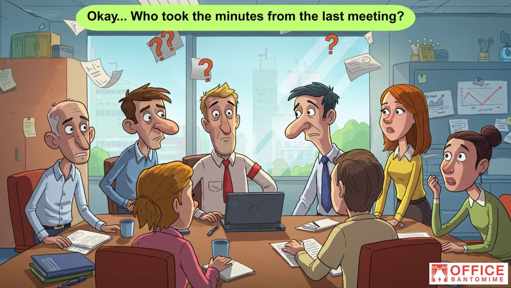 When Everyone Attends The Meeting, No One Remembers Being Responsible For It. post image