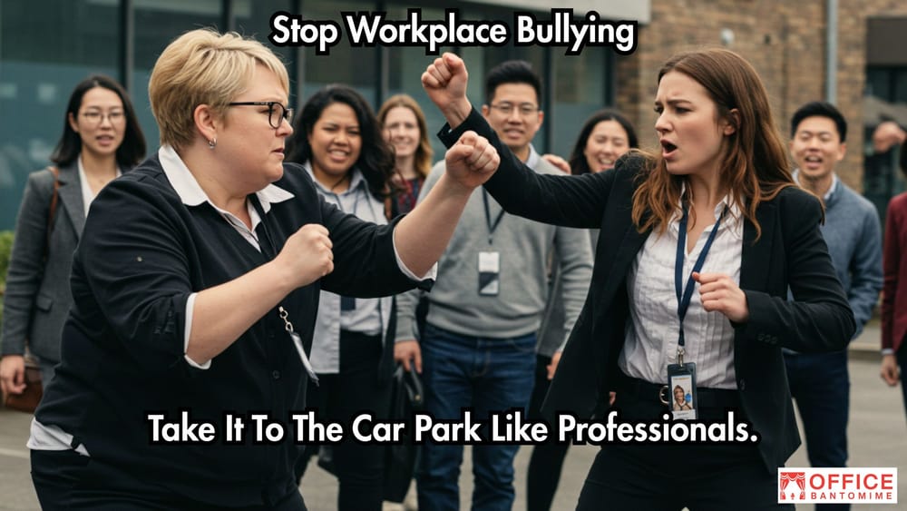 Office Fight Club: The Solution to Workplace Bullying You Didn’t Know You Needed post image