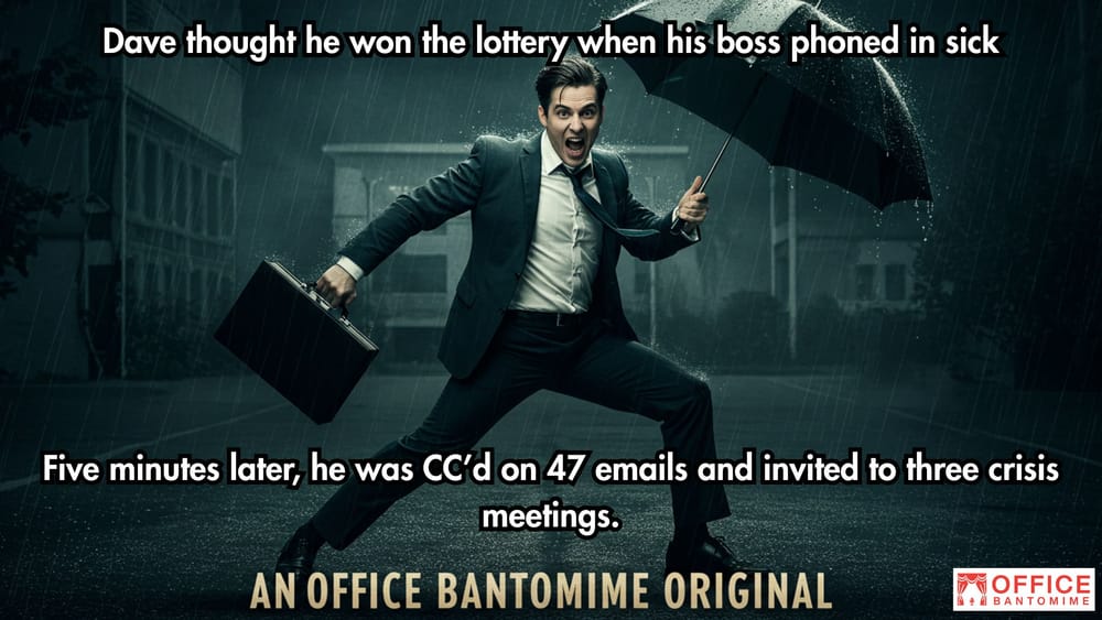 When the Boss Calls in Sick… and Chaos Calls You post image