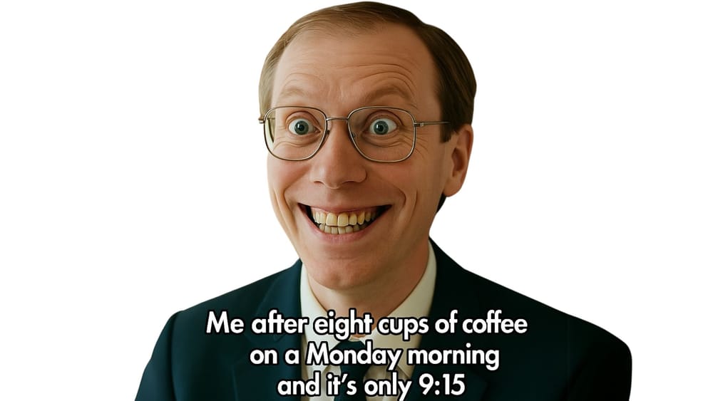 Caffeine Chaos: When Monday Hits and You’ve Had Eight Coffees by 9:15 post image