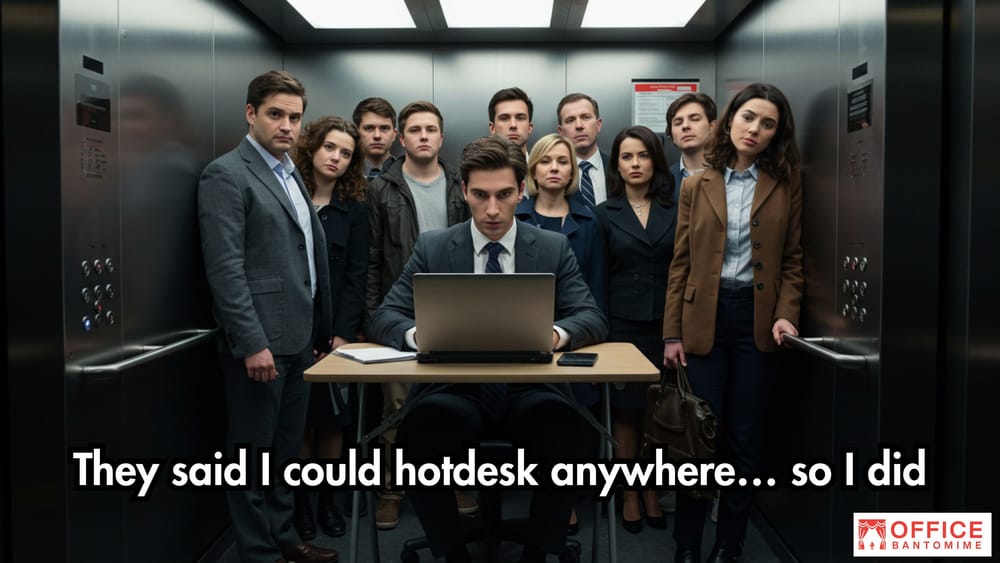 Hotdesking Gone Too Far: When Flexibility Meets Literal Thinking post image