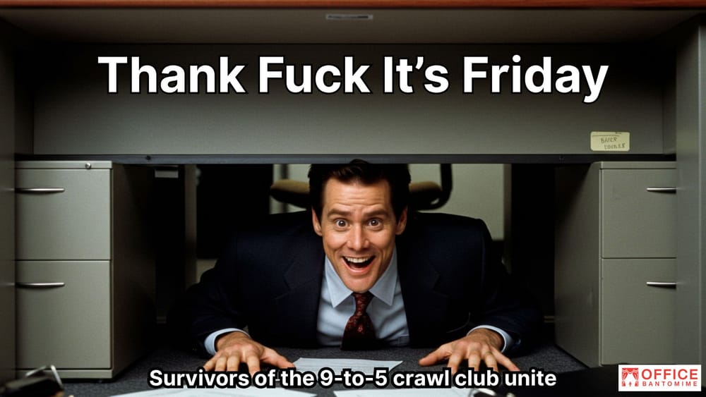 Thank F*ck It’s Friday: The Ultimate Office Meme for Surviving the 9-to-5 Grind post image