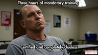 Mandatory Training Madness: Certified, Clueless, and Clock-Watching post image