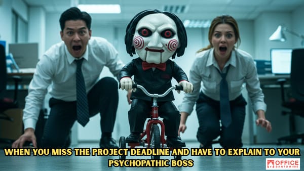 When Deadlines Become Nightmares: Explaining Delays to a Boss Straight Out of a Horror Film post image