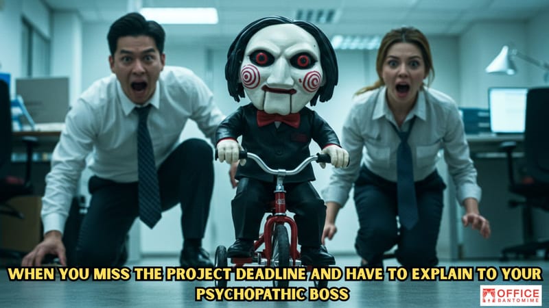 When Deadlines Become Nightmares: Explaining Delays to a Boss Straight Out of a Horror Film post image