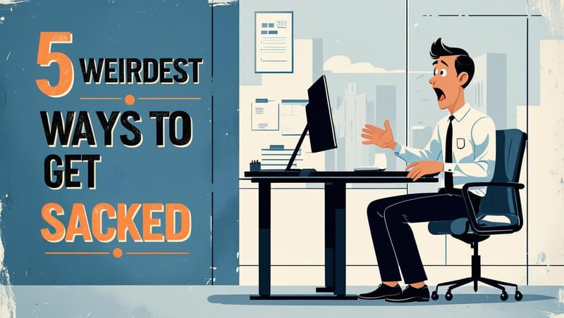 5 Weirdest Reasons People Got Fired at Work (True Stories) post image